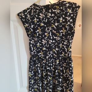Mango floral sleeveless dress
